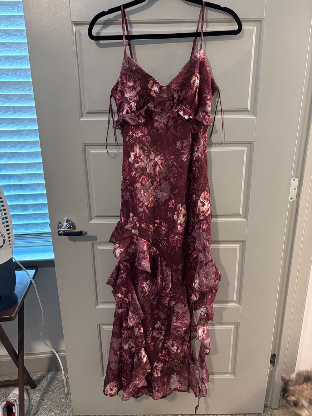 Jessica Simpson Ruffle Maxi Dress